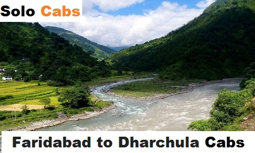 faridabad to dharchula cabs